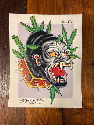 Gorilla artwork design