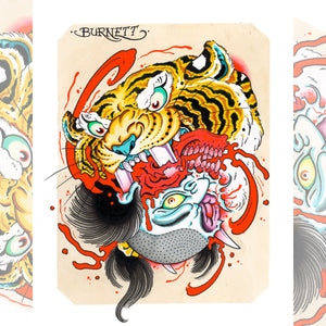 Namakubi Tiger artwork