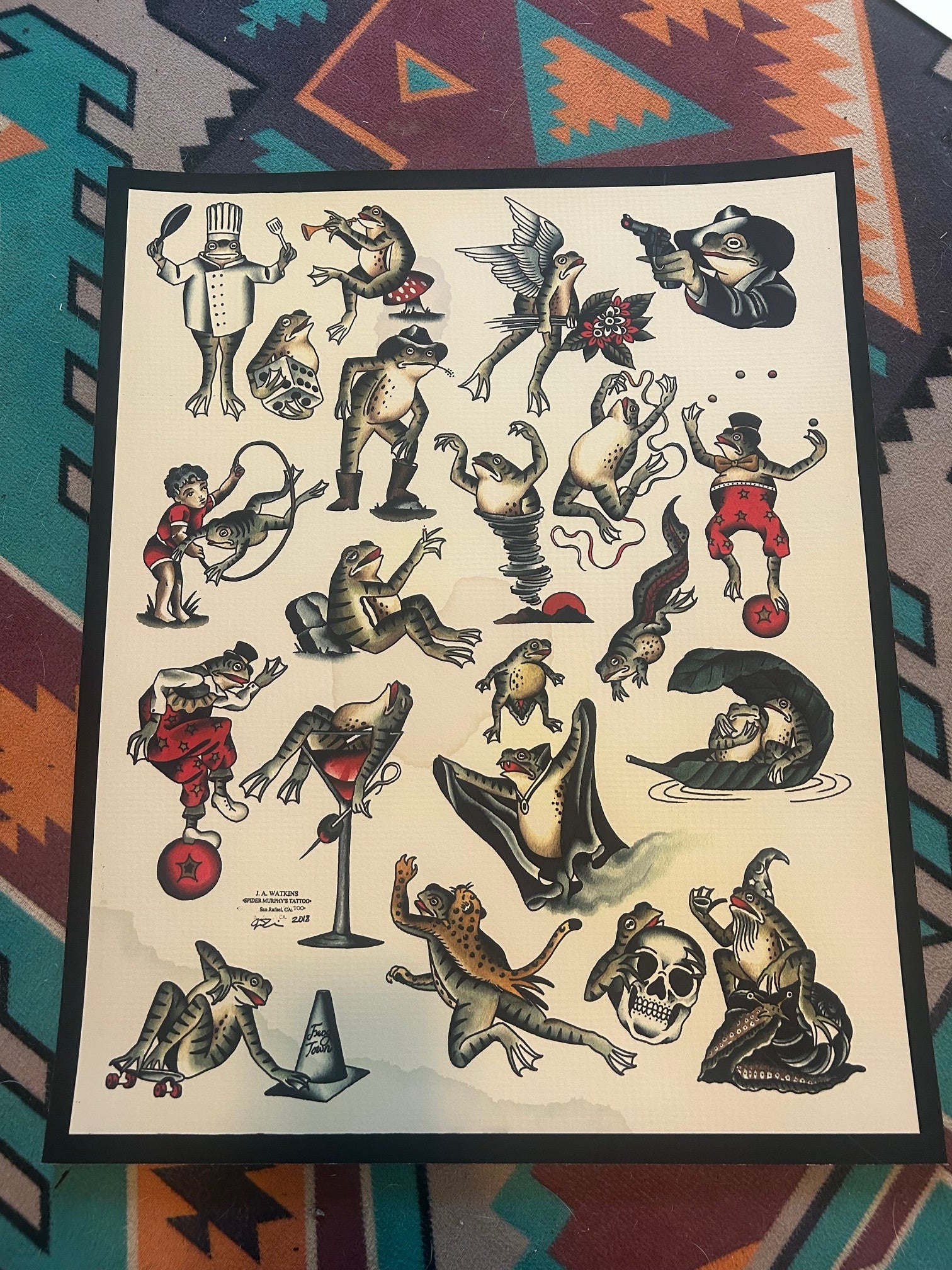 J.A. Watkins - "Frog Porkchop #2" - PRESS PROOF