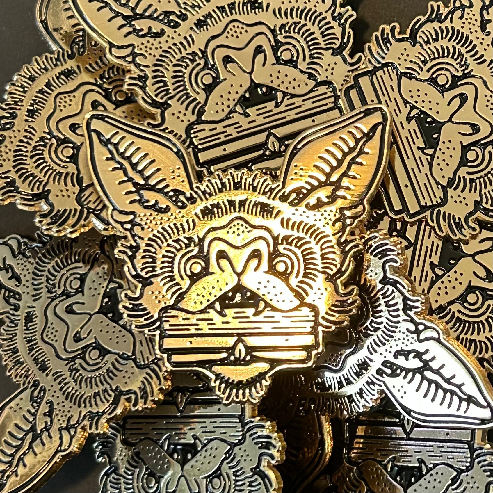 Mindzai Bat Enamel Pin