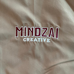 Back-pocket view of Thunder Bird jacket highlighting cut & sew design and stash pocket.