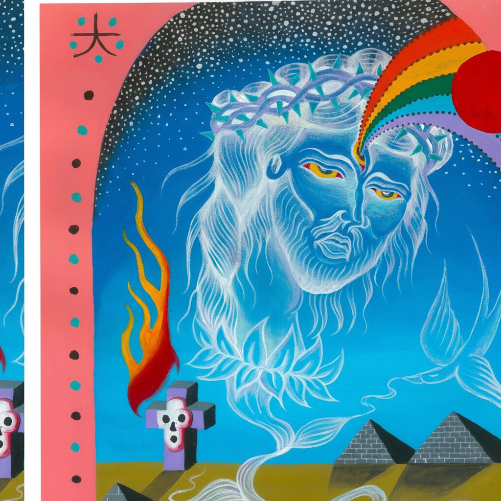 SkinnyCam - Spacesus 12x16 Watercolor