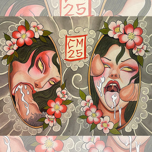 Court Mello Bukkake print