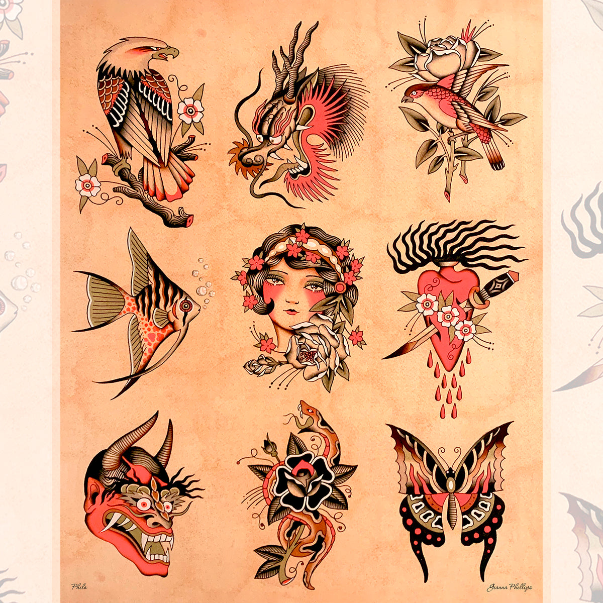 Gianna Phillips – Vintage Flash Sheet