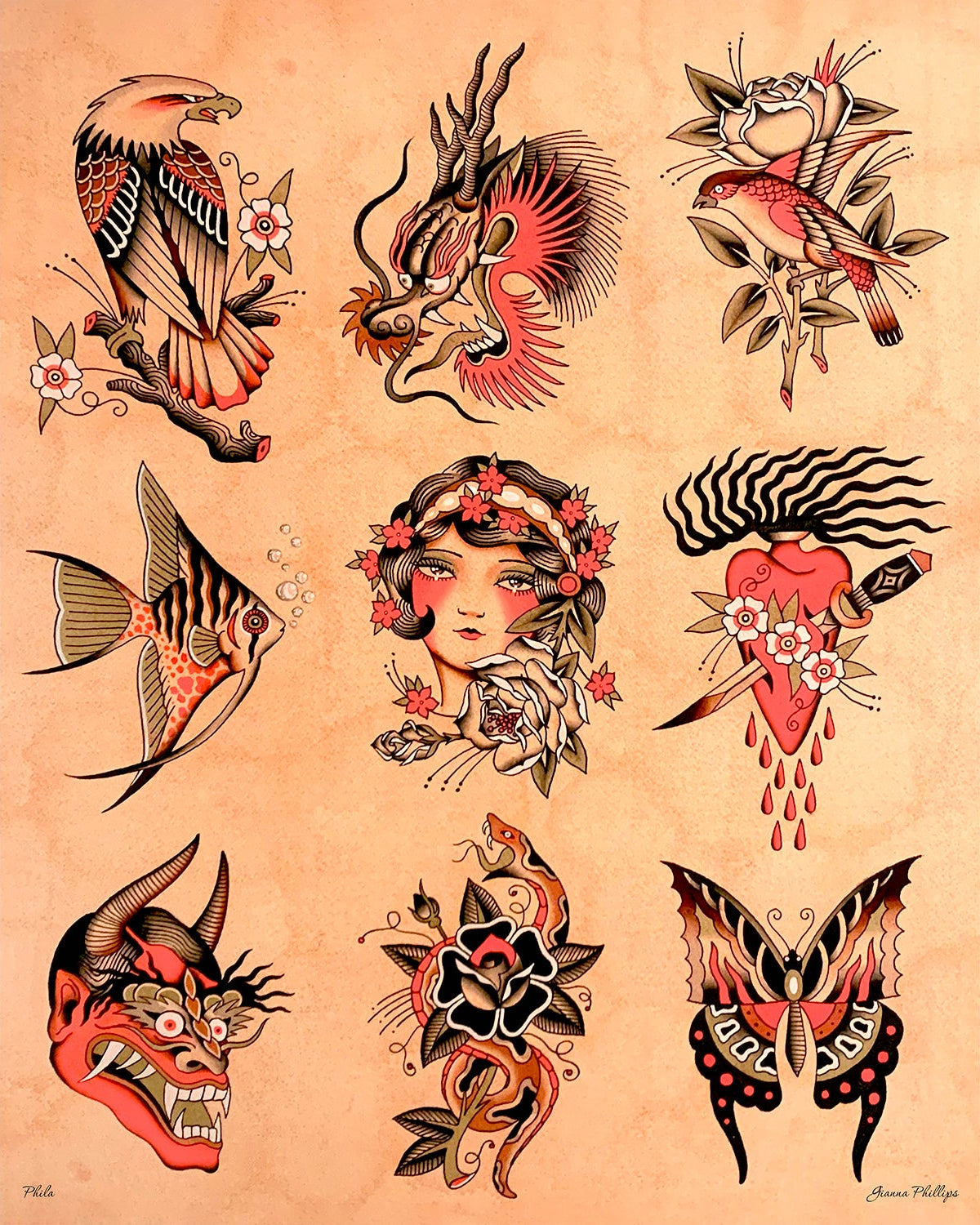 Gianna Phillips – Vintage Flash Sheet