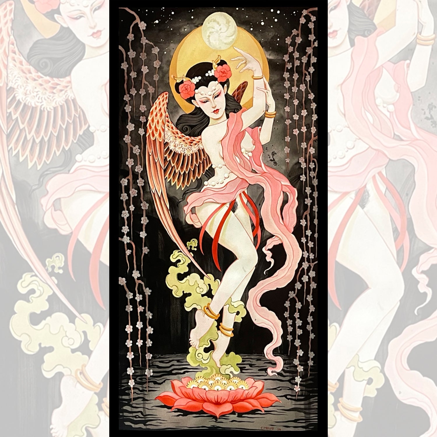 Court Mello - Lotus Dancer PRESS PROOF