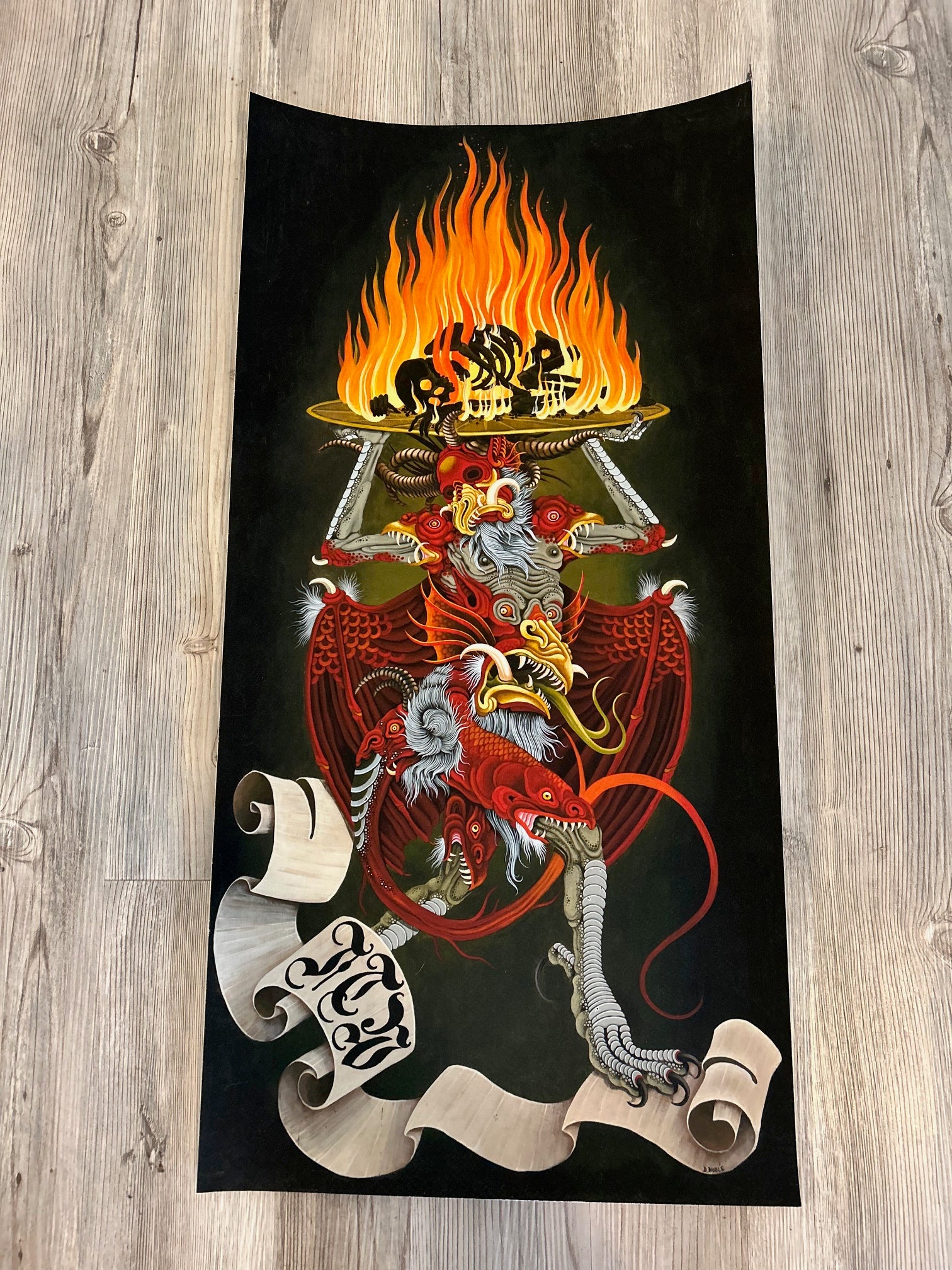 Derek Noble - "FEAST" - PRESS PROOF