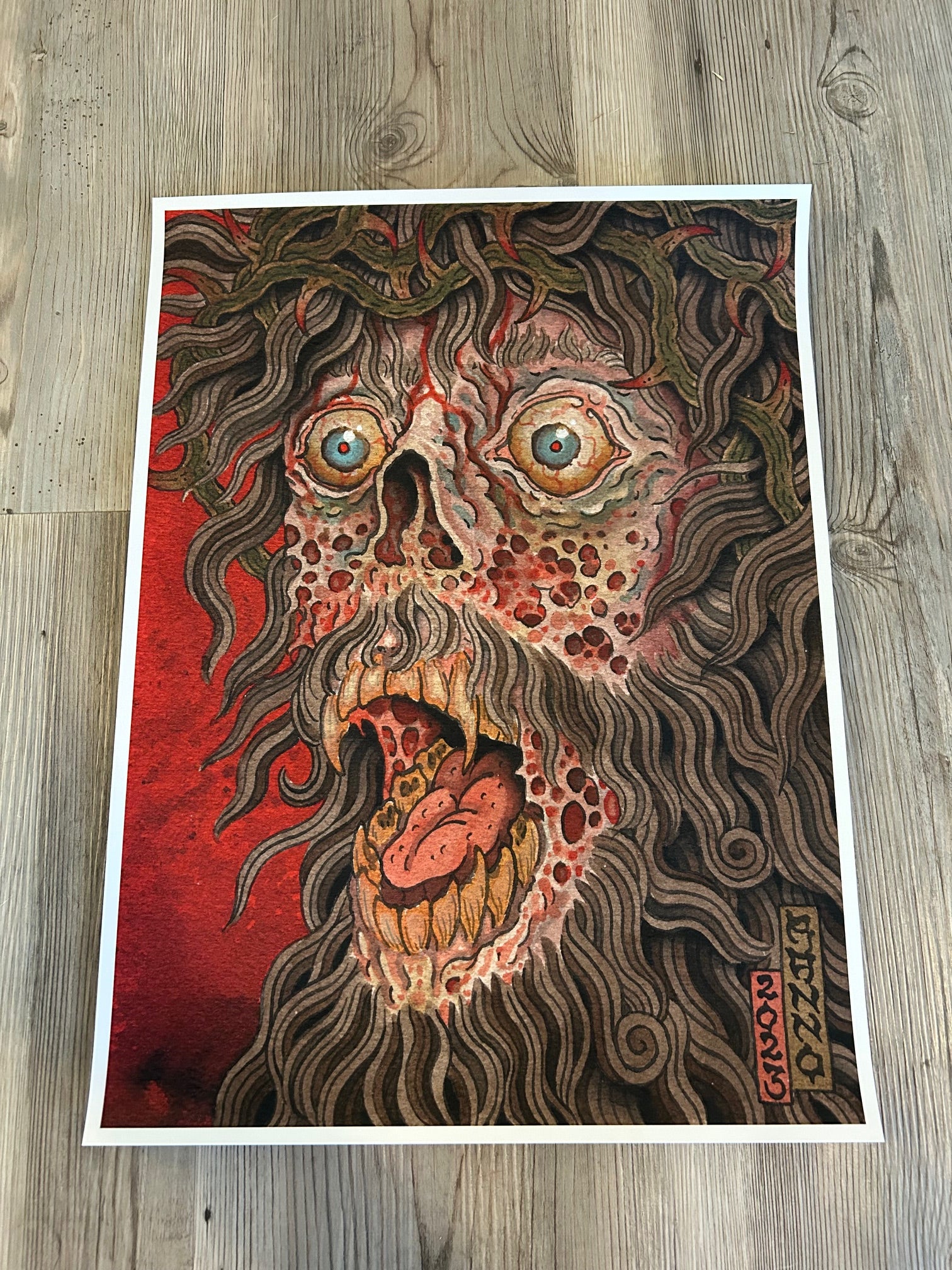 J Ranno - Zombie Christ - PRESS PROOF