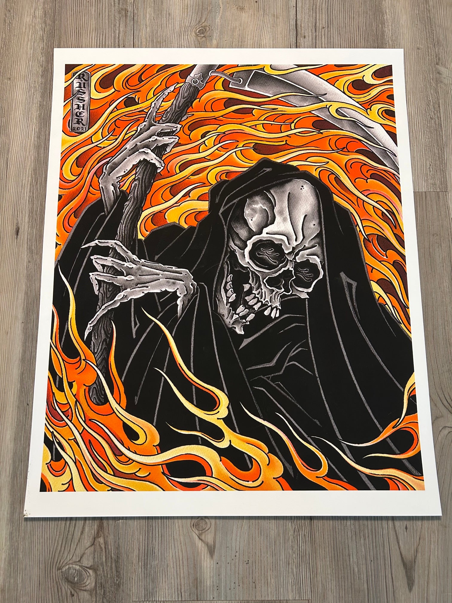 Ryan Ussher - Reaper - PRESS PROOF