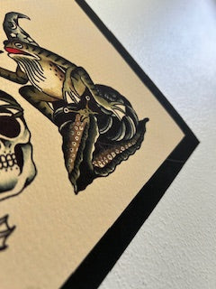 ‘Frog Porkchop #2’ by J.A. Watkins - PRESS PROOF