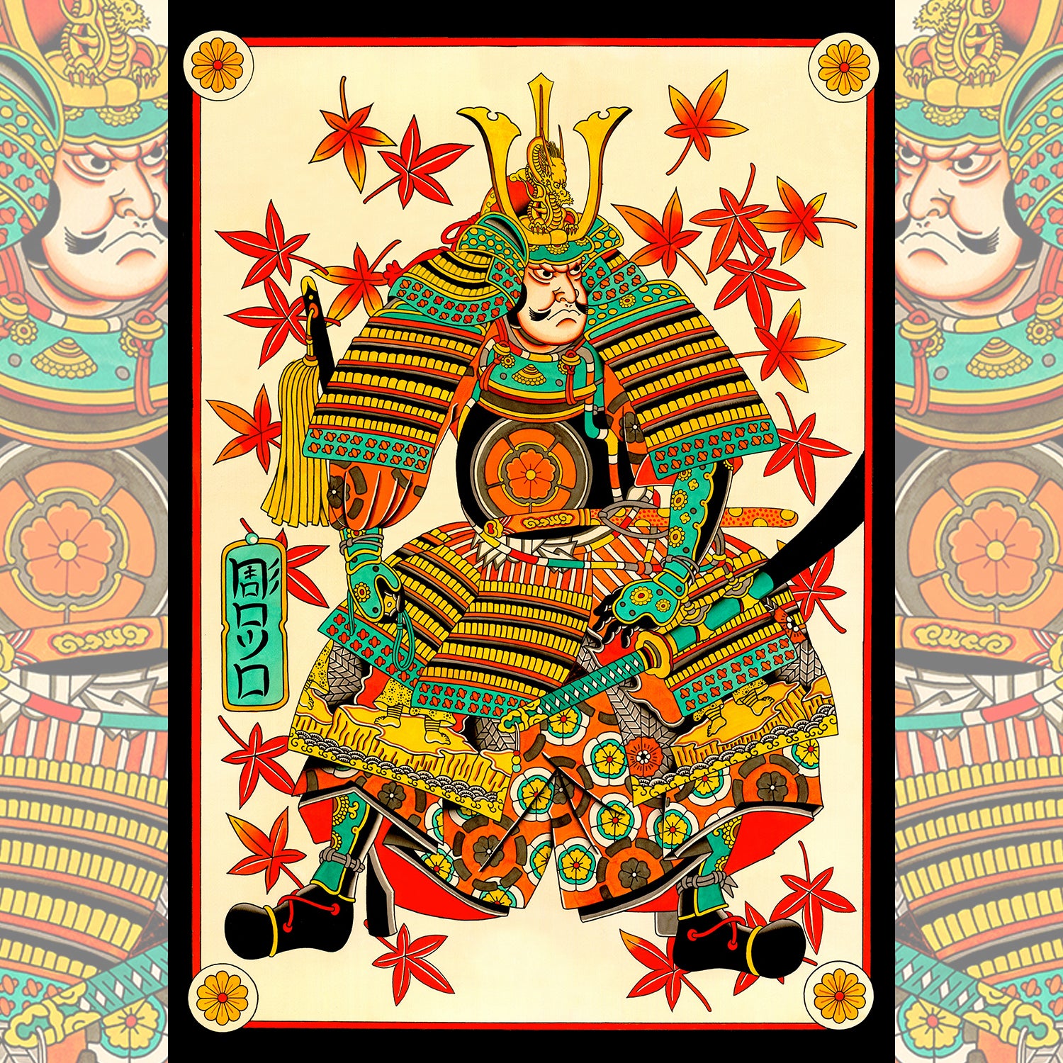 Japanese samurai tattoo