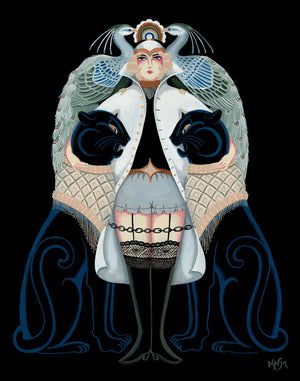 contemporary watercolor art