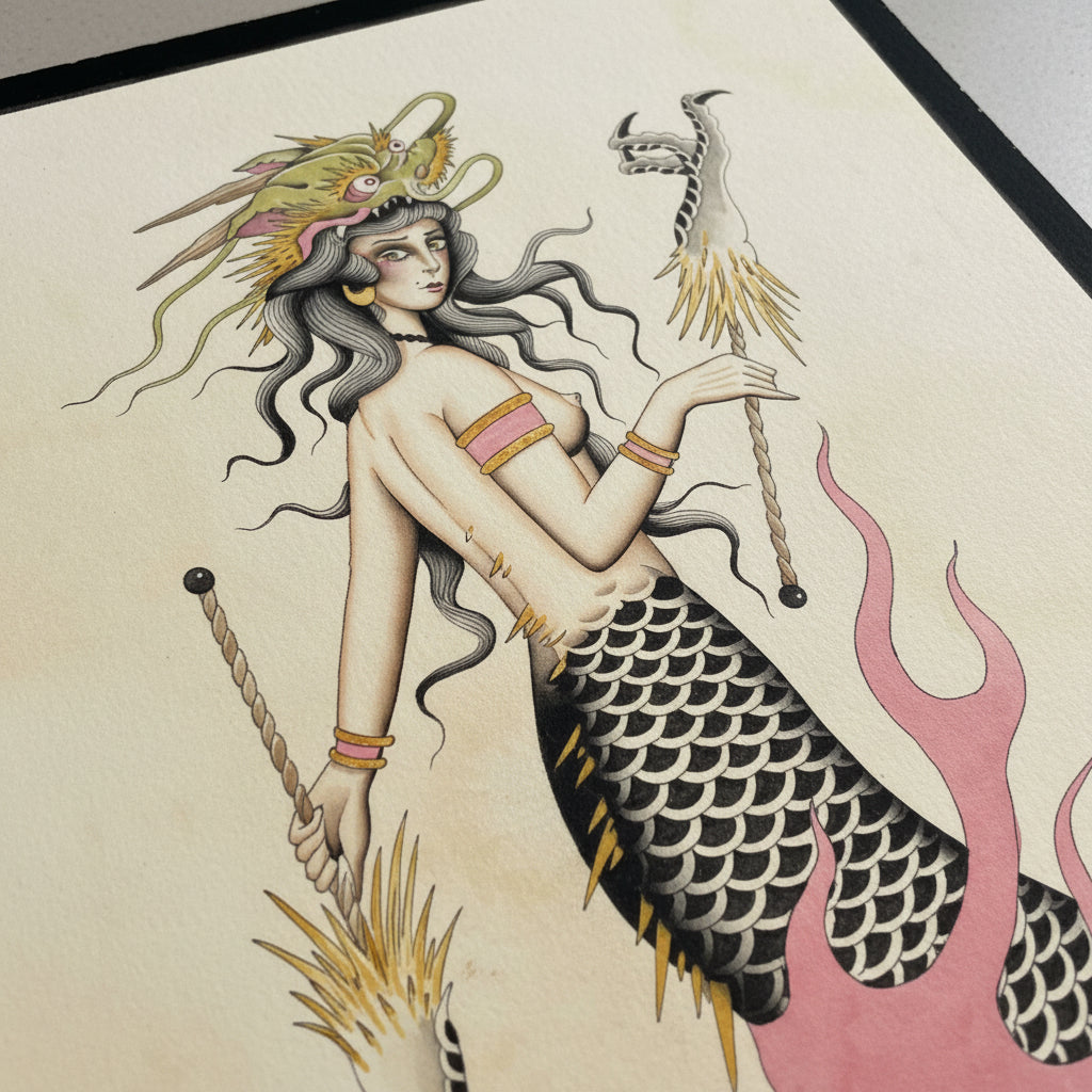 contemporary dragon art