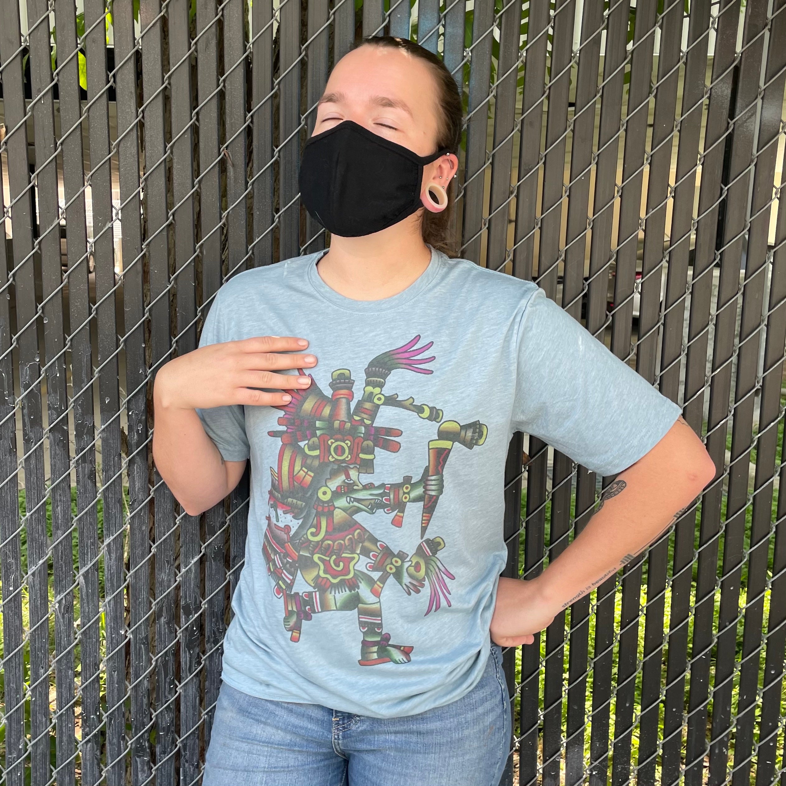 Quetzalcoatl art shirt