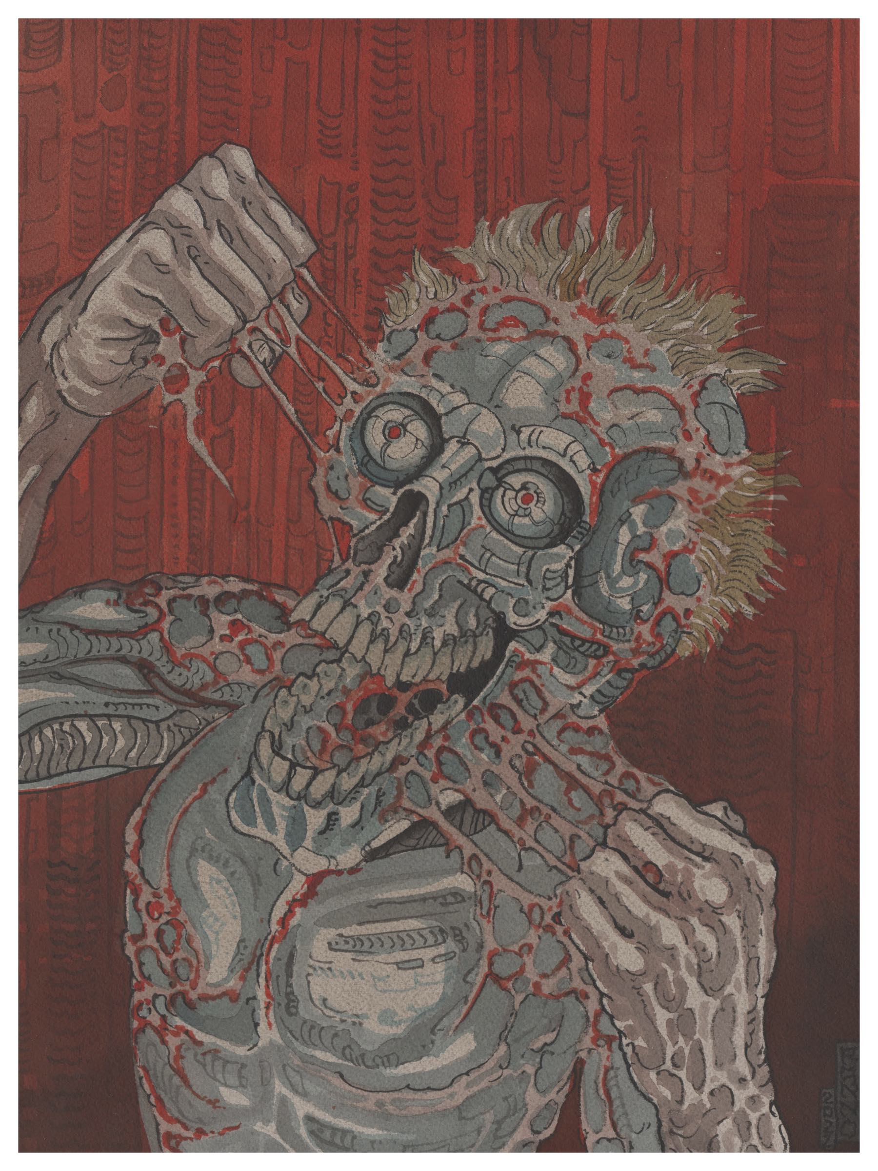 contemporary facial art