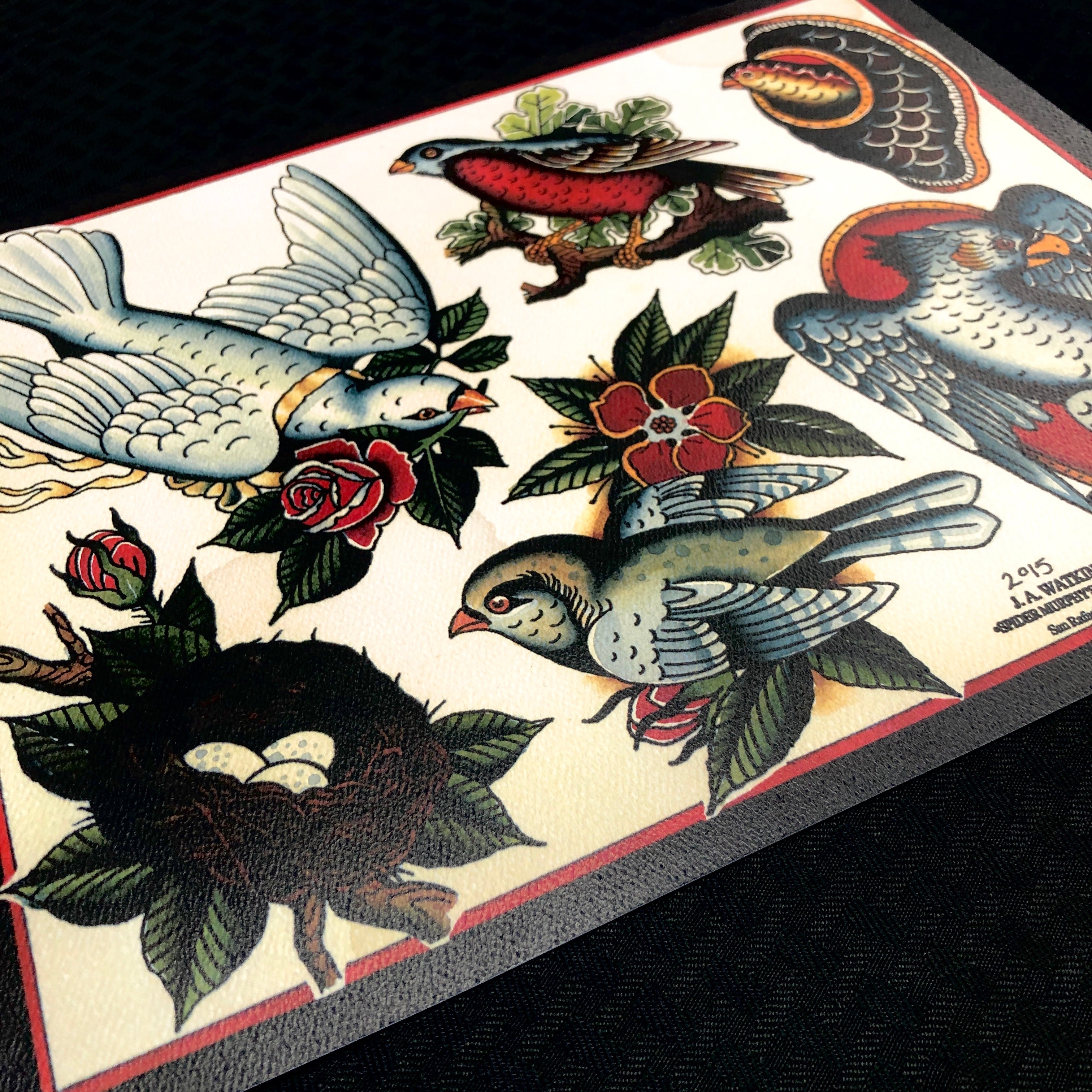 wildlife watercolor art