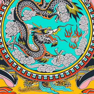 dragon and cloud tattoo