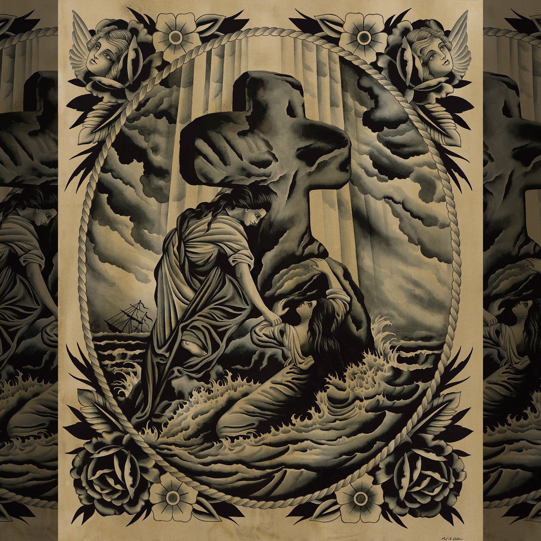 religious tattoo design