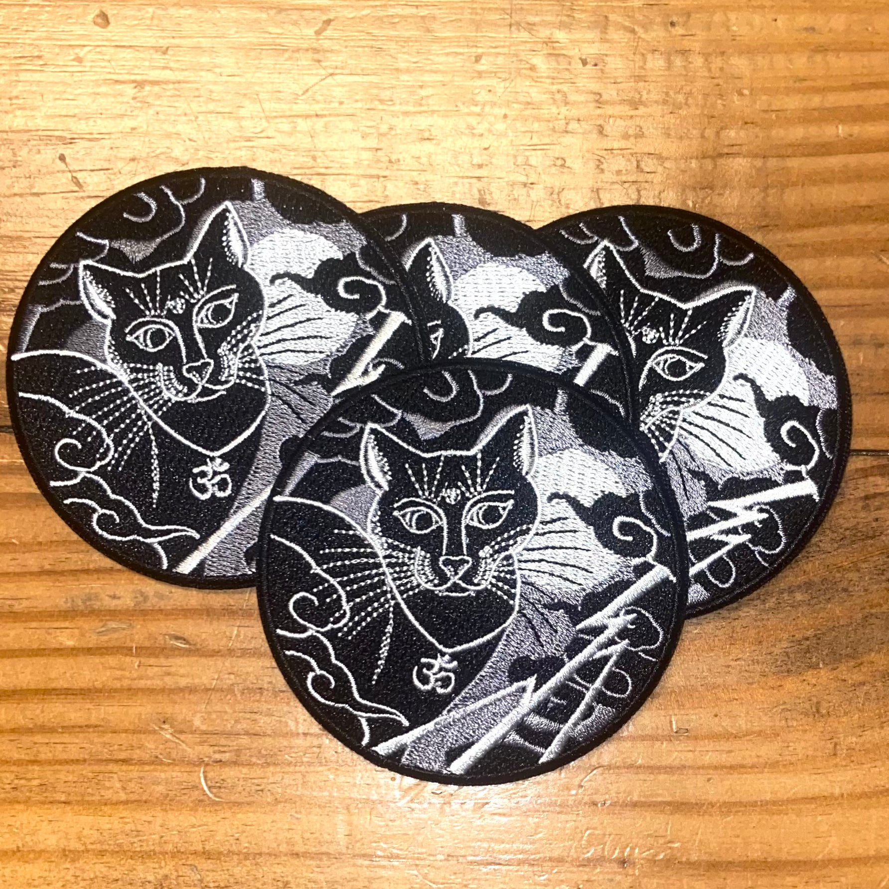 cat patch art