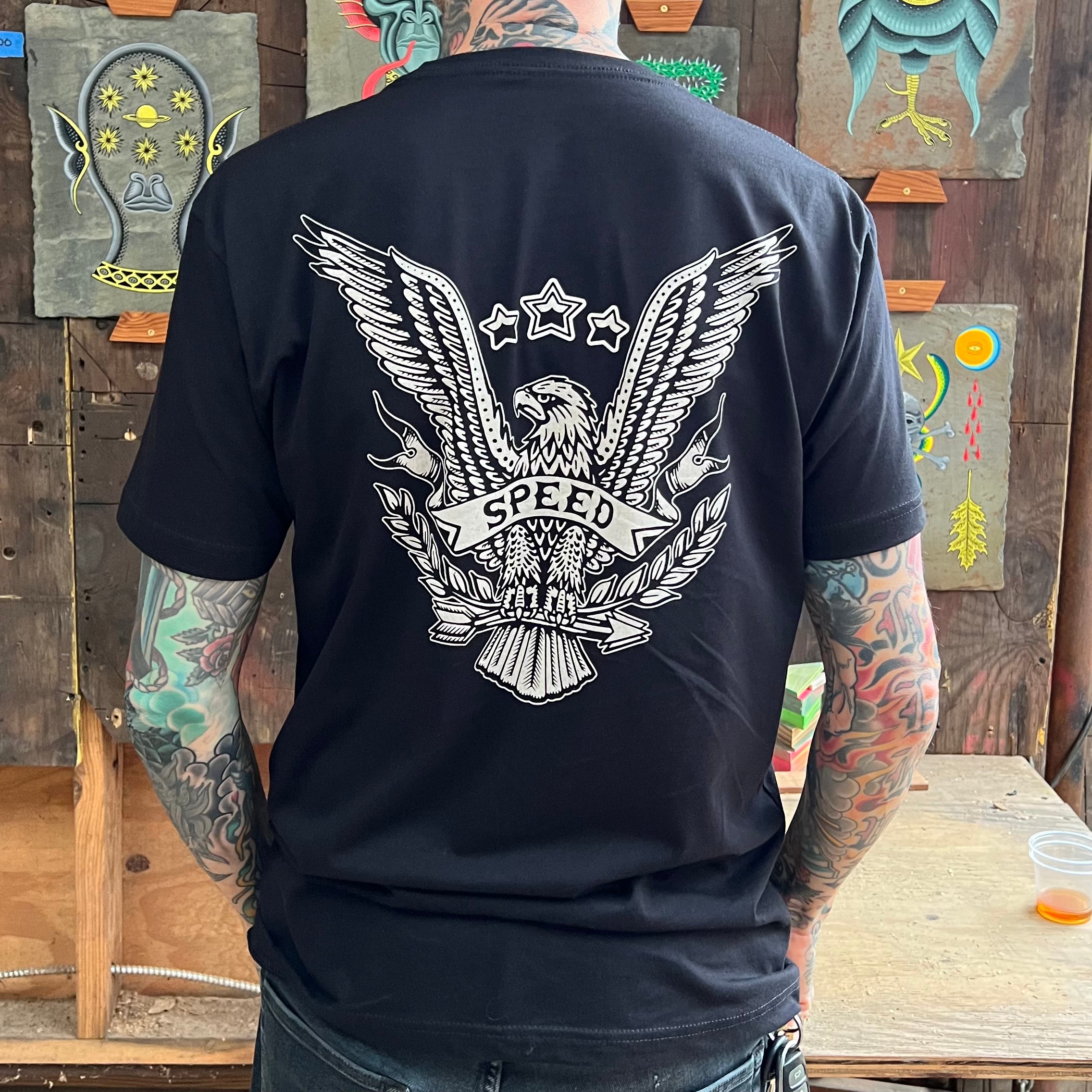 Speed Eagle Shirt back