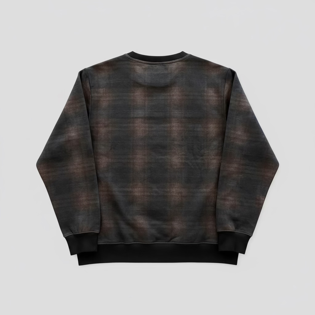 Side or back view of Kali Sweatshirt showing fit and fabric drape.