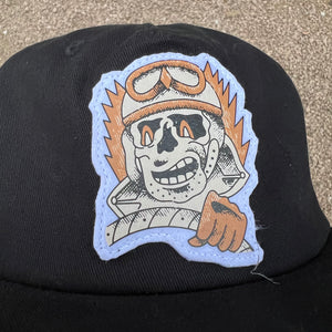 retro skull cap