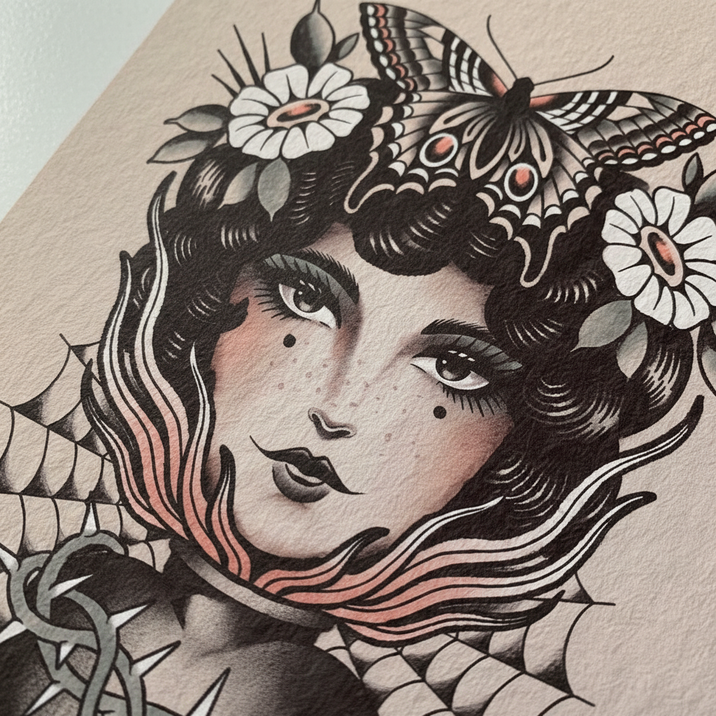 Cedric Weber - Sacred Butterfly Girl