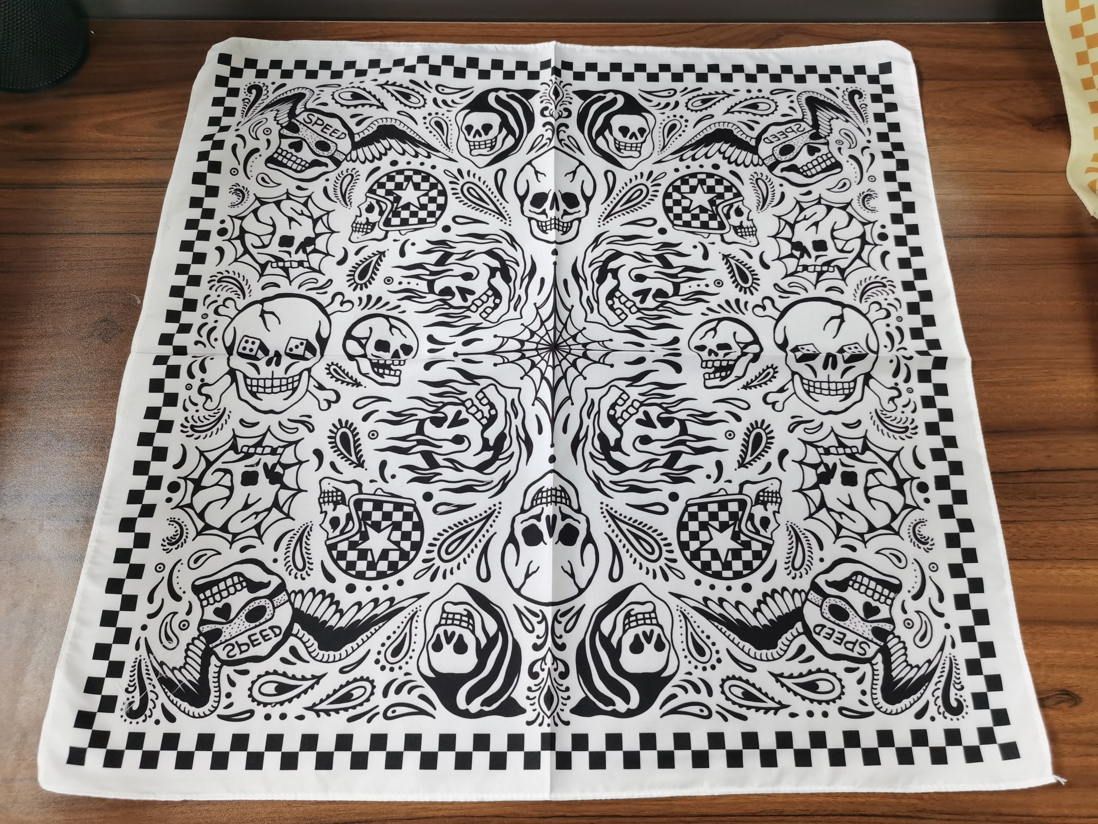 Motorcycle Skull Bandana