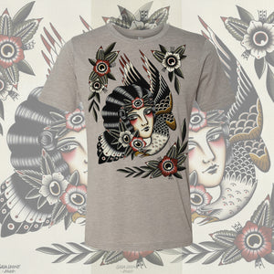   Bird Of Prey T-Shirt-Ash Grey