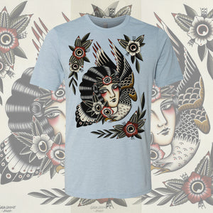   Bird Of Prey T-Shirt-Denim Blue