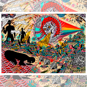 Capilli Eat The World limited edition giclée art print