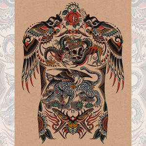 Full Frontal print by Clemens Hahn – full 13″×19″ front view.