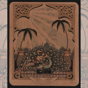 Jon Garber Je Crève de Faim – 20" x 24" giclée print on 340gsm Epson Cold Press paper.