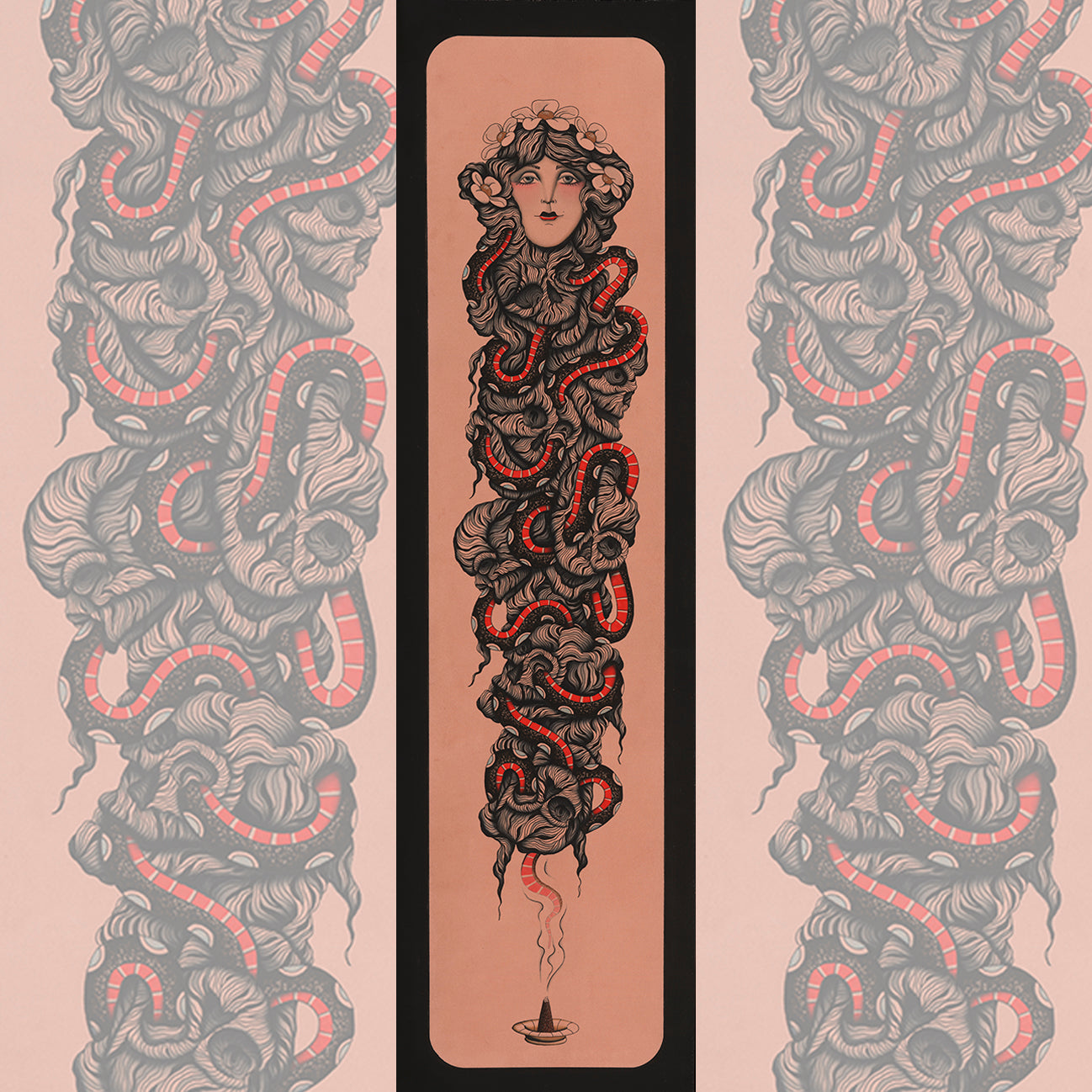 Think Again by Jon Garber | Traditional Tattoo Art Print – Mindzai Apparel