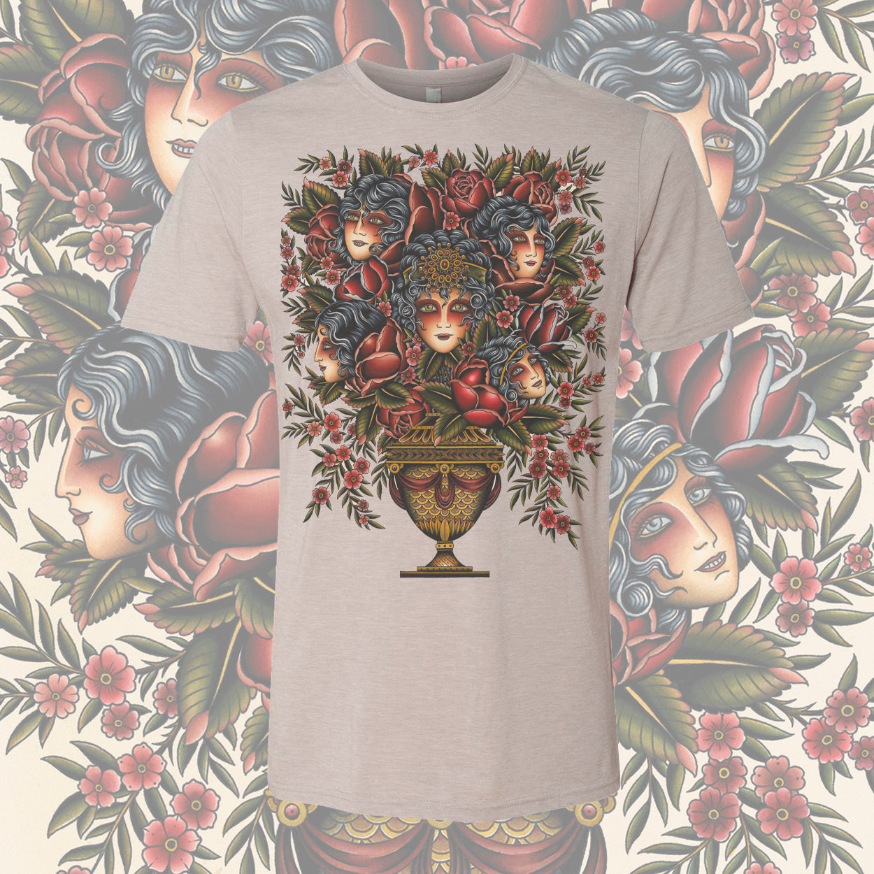 Familiar Vase T-Shirt white