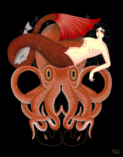 Kyler Martz - Octopus Watercolor