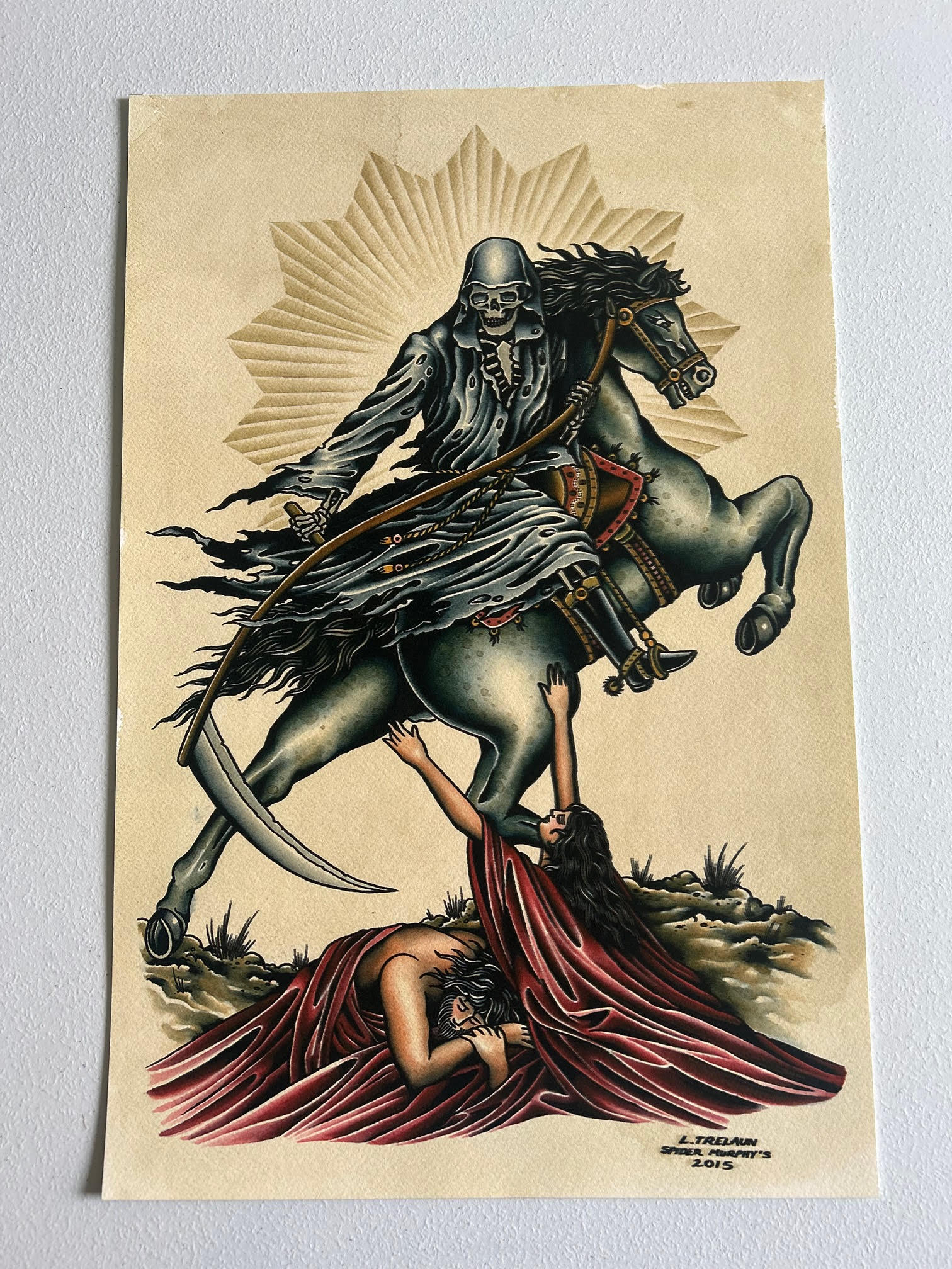 Laurent Trelaun - The Horseman  - PRESS PROOF
