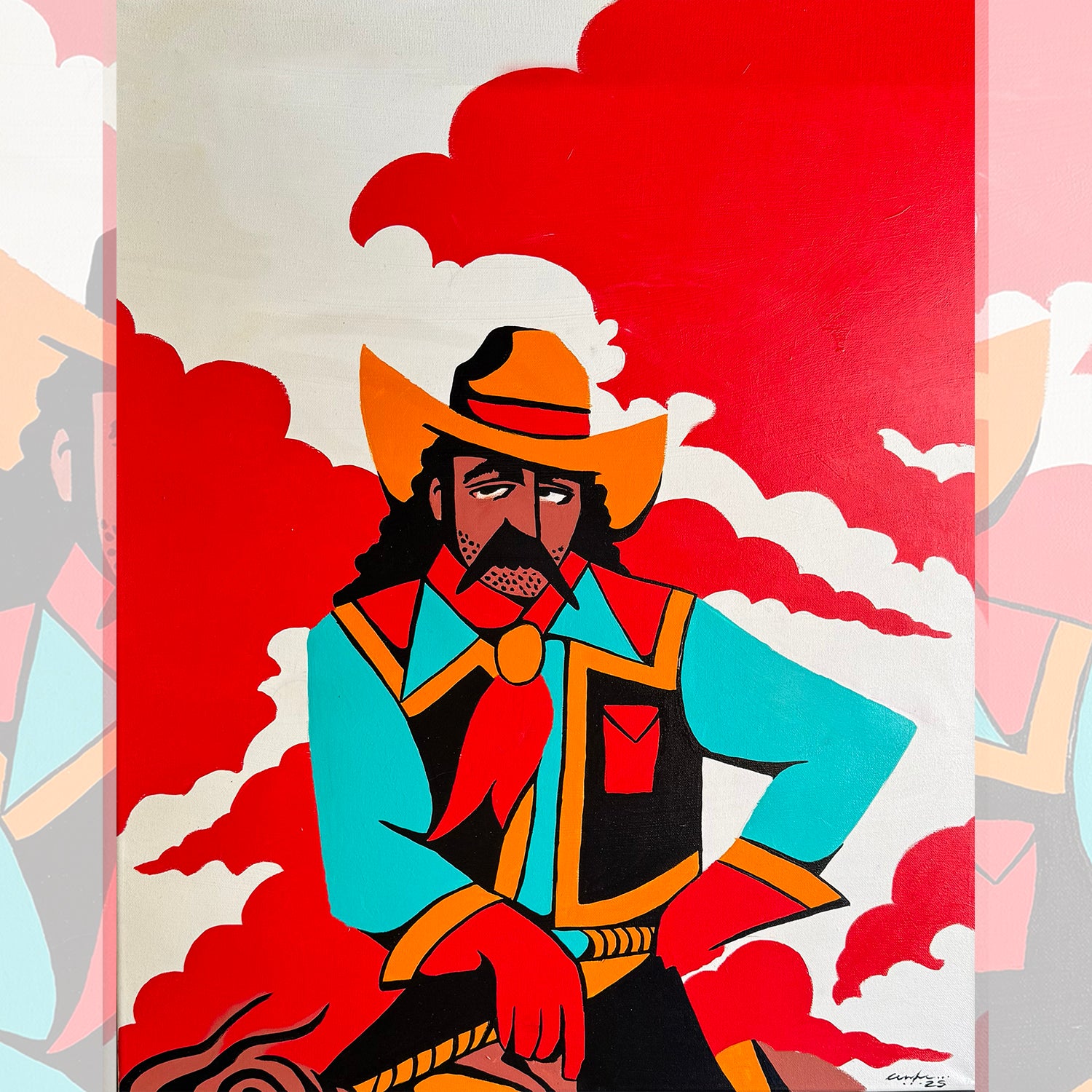 Cunha - Sitting Cowboy