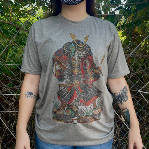 Lorenzo Rossi - Cat Samurai T-Shirt