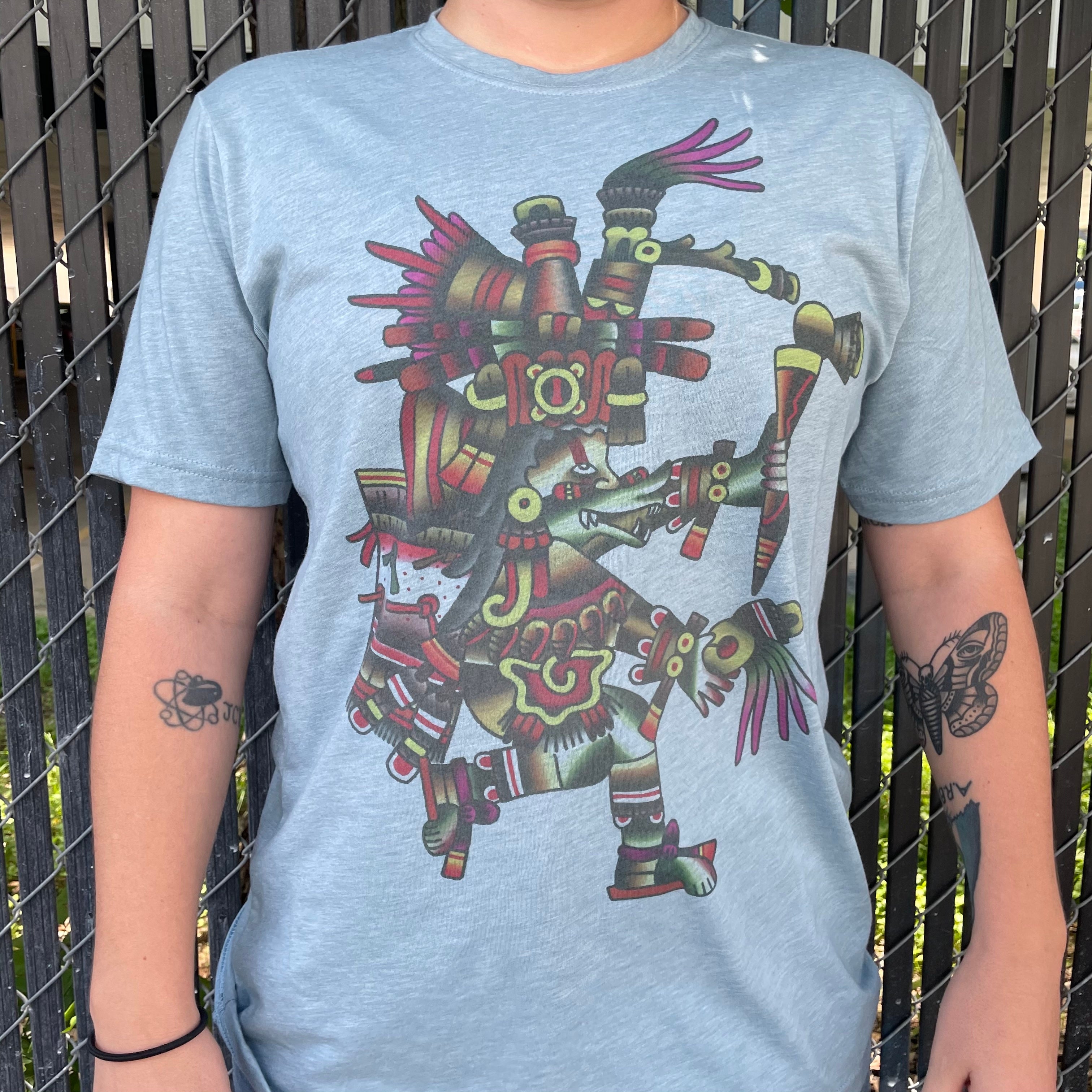 Chimu Grigio - Quetzalcoatl Shirt front