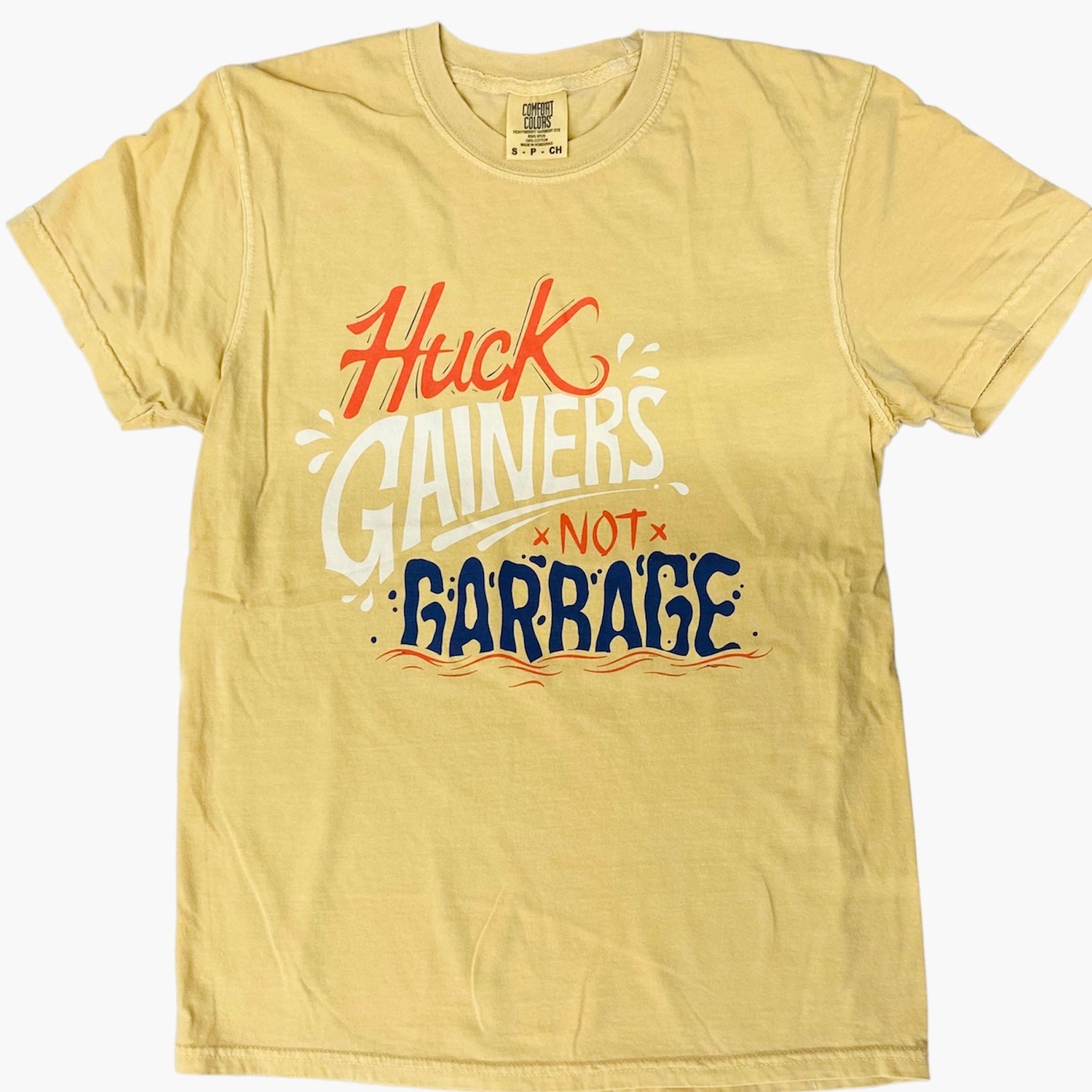 Huck Gainers Tee front