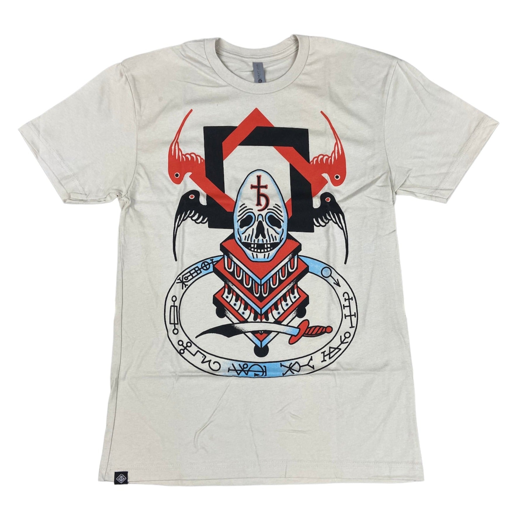 skull graphic t-shirt