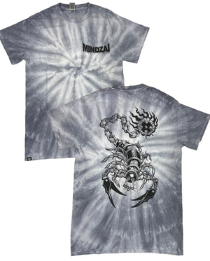 Scorpion Flail Tie Dye T-Shirt both view