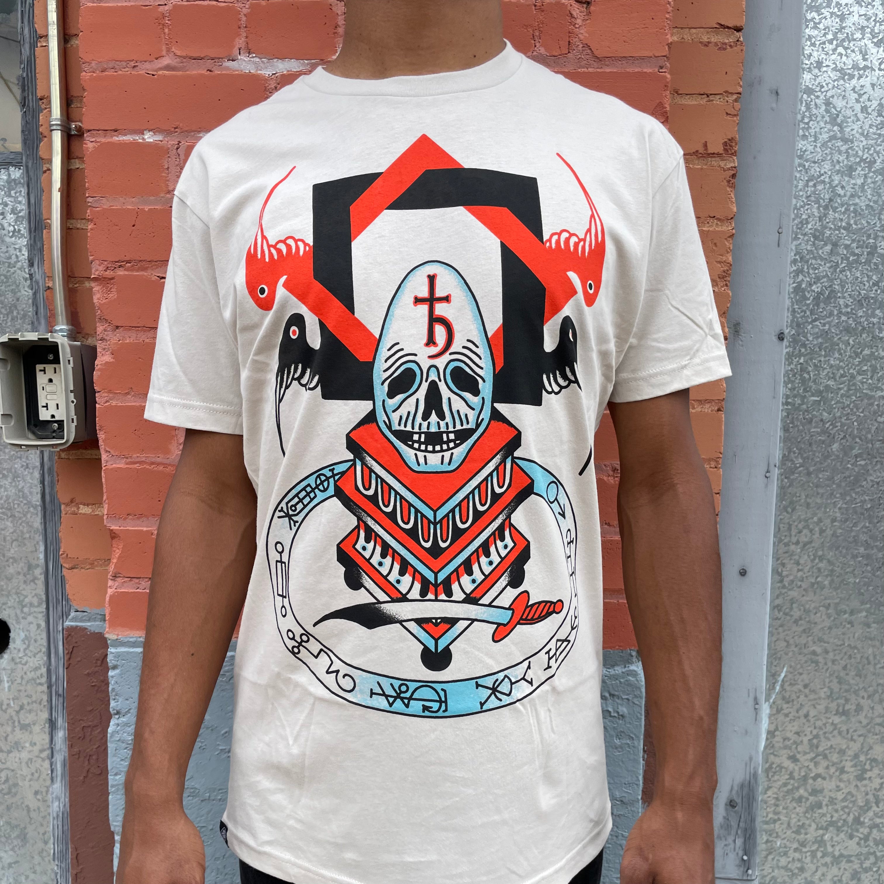 Mourning Ritual Tee – Bold Gothic Graphic T-Shirt – Mindzai Apparel