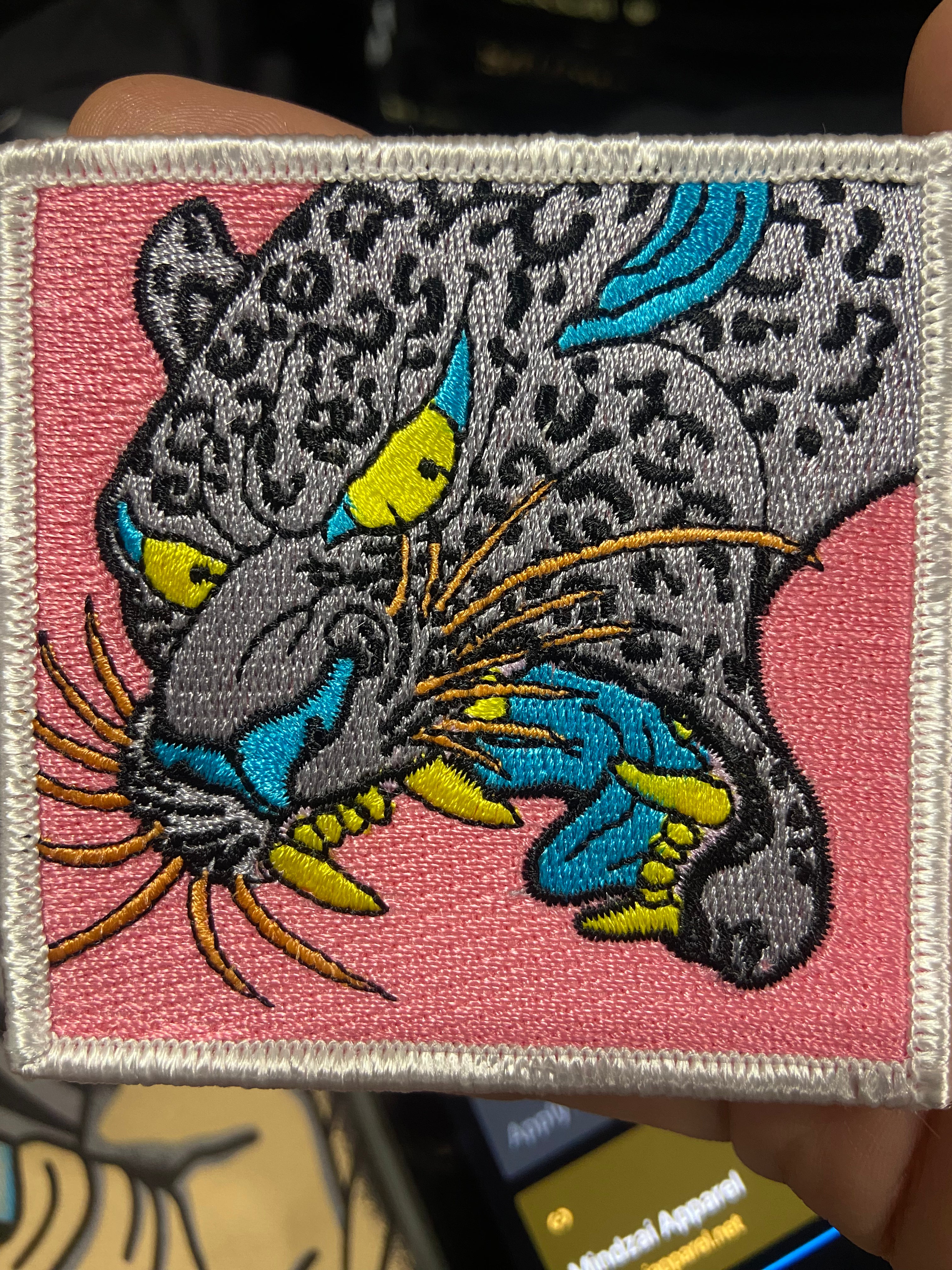 animal embroidered patch