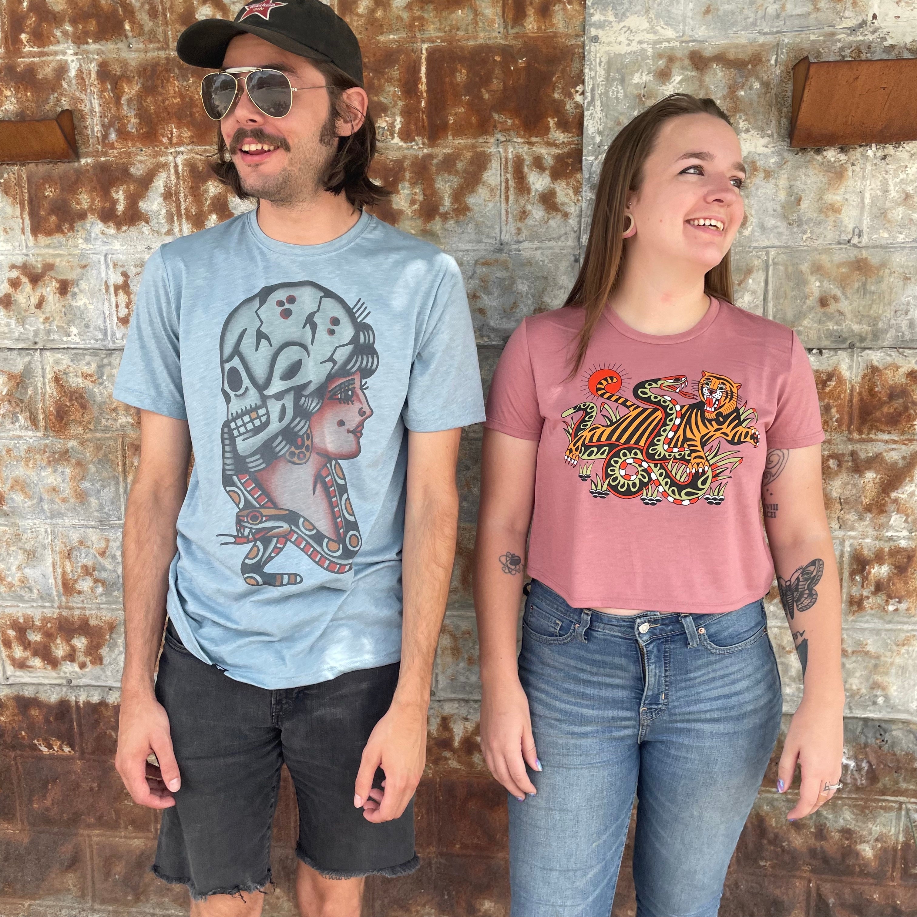 artistic graphic T-Shirt